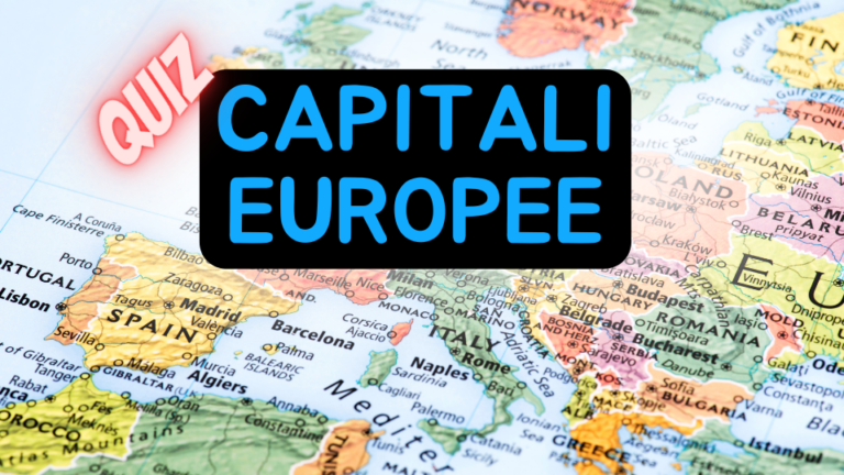 Capitali Europee - header image